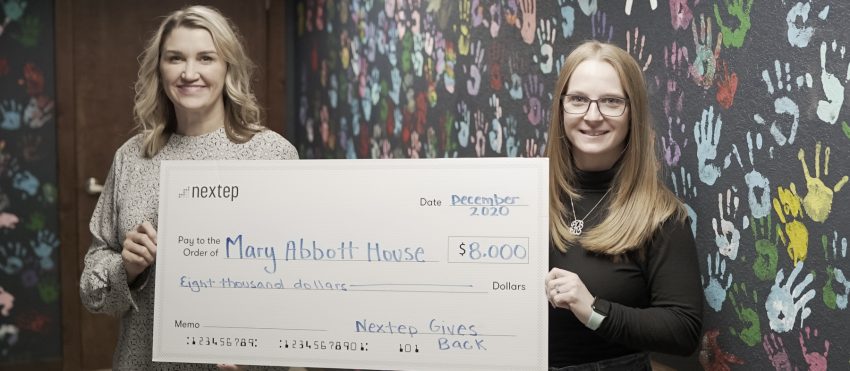 Nextep Donates to Mary Abbott House