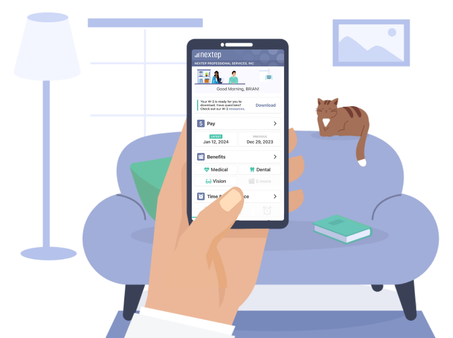 Download the Nextep Mobile App in Apple iOS or Google Play